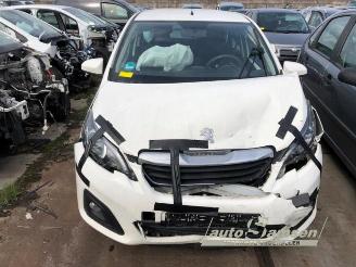 Uttjänta bilar auto Peugeot 108 108, Hatchback, 2014 1.0 12V VVT-i 2019/6