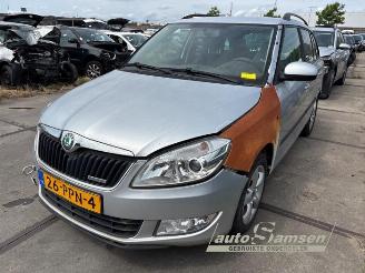 demontáž osobní automobily Skoda Fabia Fabia II Combi, Combi 5-drs, 2007 / 2014 1.2 TDI 12V Greenline 2011/3