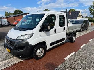 krockskadad bil bedrijf Fiat Ducato 2.3 MJ 103KW DC PICK UP PRITSCHE AIRCO KLIMA 89.000KM 2019/10