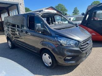 skadebil bedrijf Ford Transit Custom 2.0 TDCI 125KW AUTOM. DC LANG AIRCO KLIMA  NAVI CAM. 2021/4