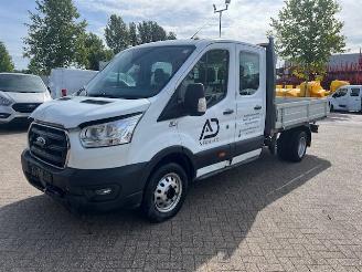 skadebil bedrijf Ford Transit 350 2.0 TDCI 125KW DC PICK UP PRITSCHE KLIMA EURO6 2022/2