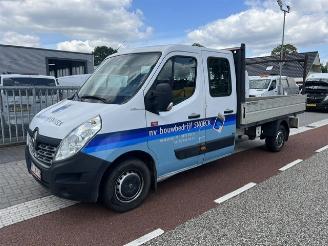krockskadad bil bedrijf Renault Master 2.3 DCI 96KW DC PICK UP PRITSCHE AIRCO KLIMA, EURO6 2018/11
