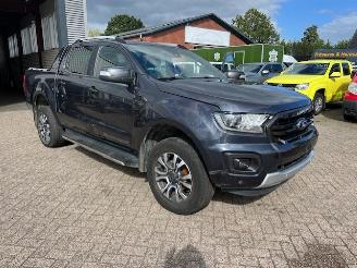 krockskadad bil bedrijf Ford Ranger 2.0D DOUBLE CAB. WILDTRAK AUT.  KLIMA EURO6 2021/10