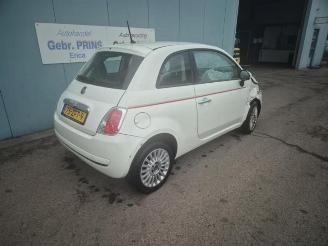 Vrakbiler auto Fiat 500 500 (312), Hatchback, 2007 0.9 TwinAir 85 2012/10