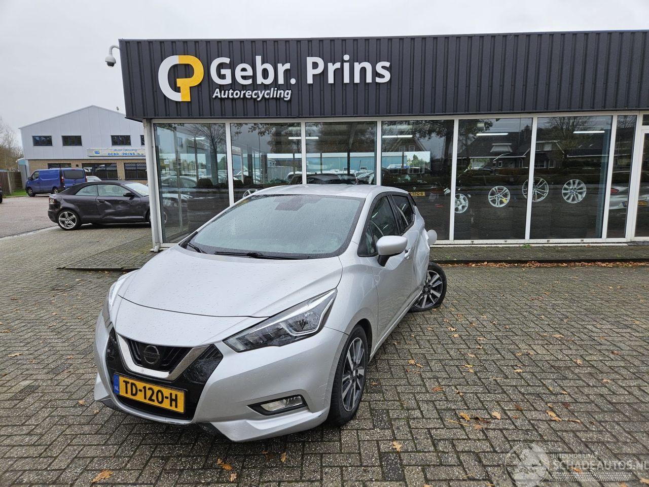 Nissan Micra 0.9 IG-T 12V Hatchback  Benzine 898cc 66kW (90pk) FWD