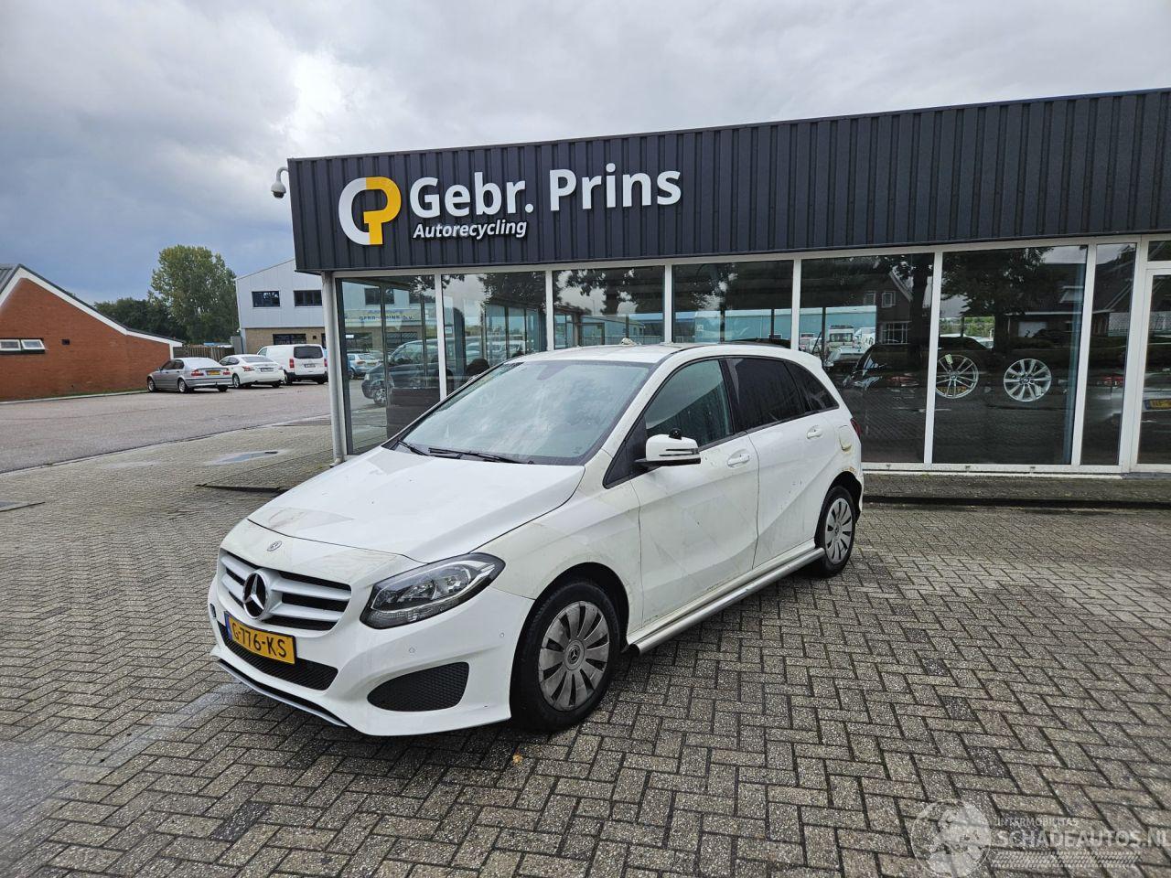 Mercedes B-klasse 2.2 B-220 CDI BlueEFFICIENCY,d 16V Hatchback  Diesel 2.143cc 125kW (170pk)