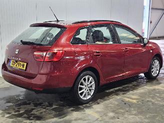 uszkodzony samochody osobowe Seat Ibiza ST 1.2 12V Combi/o  Benzine 1.198cc 51kW (69pk) FWD 2012/7