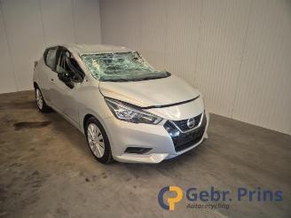disassembly passenger cars Nissan Micra Micra (K14), Hatchback, 2016 / 2025 1.0 IG-T 100 2021/1