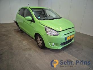 Vrakbiler auto Mitsubishi Space-star Space Star (A0), Hatchback, 2012 1.2 12V 2015/1