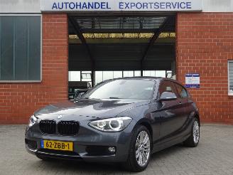 Coche accidentado BMW 1-serie Business+, 220 pk , Navi, Airco, Cruise control, Leer 2012/9