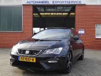 Voiture accidenté Seat Leon 1.4 EcoTSI FR DSG Automaat, Panorama, Climate & Cruise, DAB+ 2017/10