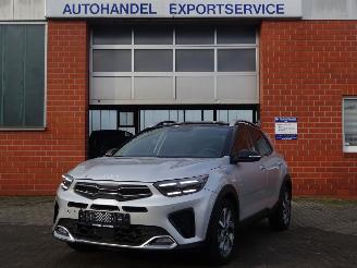 damaged passenger cars Kia Stonic GT-Line 1.0i Automaat, Lane assist, Adaptive cruise, Hafl leer, Navi 2023/8