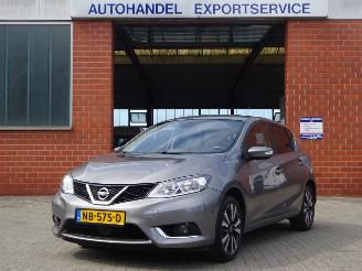 skadebil auto Nissan Pulsar 1.2i Automaat N-Connecta, Leer, Airco, Navi, Cruise, Camera 2017/1