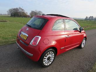 Schadeauto Fiat 500 1.2 Automaat Pop  Schuifdak leer Sport Airco Navigatie  2009 Topstaat 2009/6