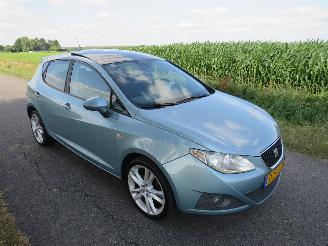 skadebil auto Seat Ibiza 1.6  77kw Sport 2010 1  Airco 5drs Navigatie Camera schuifdak 2010/9