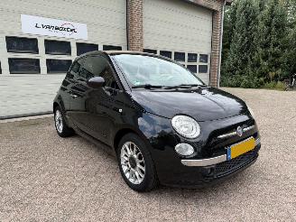 škoda osobní automobily Fiat 500C 1.2 Lounge Cabrio Airco 2012/2