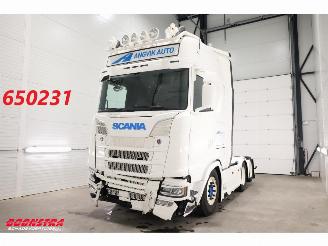 damaged trucks Scania S S530 6X2 Full Air ACC Retarder Leder 6X2 2022/2