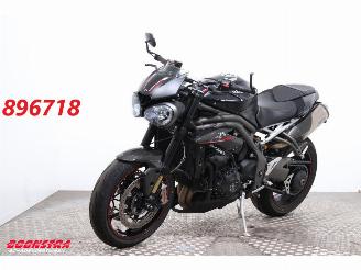 danneggiata motocicli Triumph Speed Triple 1050 RS ABS Arrow Heizgriffe Cruise 21.402 km! 2018/6