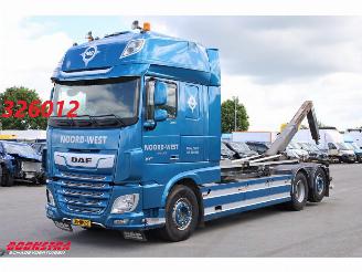 uszkodzony ciężarówki DAF XF 480 FAN VDL S-25-660 2X 2020 6X2 Euro 6 Dakairco 2020/11