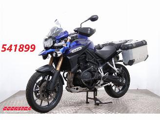 danneggiata motocicli Triumph Tiger 1200 Explorer ABS 1215 Cruise 2X Koffer 2014/5