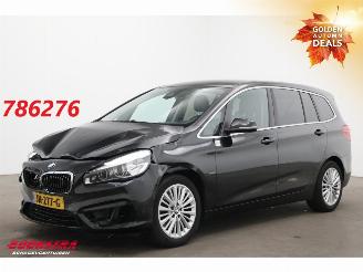 krockskadad bil auto BMW 2-serie Gran Tourer 220i Luxury LED Leder HUD Navi Clima Cruise SHZ 2016/5