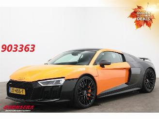 skadebil auto Audi R8 Plus 5.2 FSI quattro Carbon Keramik Laser B&O Camera Akrapovic 2017/3