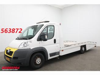skadebil bedrijf Peugeot Boxer 3.0 HDI 177 PK Lucht Winde Navi Airco Cruise AHK 2014/4