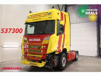 dommages camions /poids lourds Scania R R520 V8 Alcoa Leder Standairco 2019/3