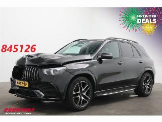 damaged passenger cars Mercedes GLE AMG 53 4MATIC+ Pano LED ACC Burmester 360° AHK 2022/11