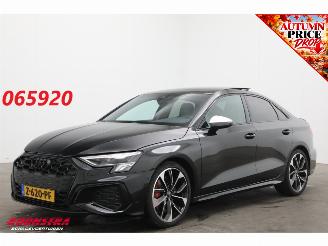 damaged passenger cars Audi S3 Limousine 2.0 TFSI quattro Pano B&O Camera Nappa ACC SHZ 2020/12
