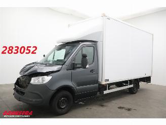 krockskadad bil bedrijf Mercedes Sprinter 317 CDI 9G-Tronic Koffer Navi Airco Cruise Camera SHZ 2024/1