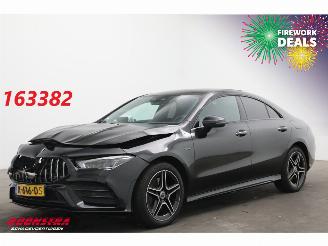 skadebil auto Mercedes Cla-klasse 250e AMG Pano LED ACC Memory Camera 2020/12