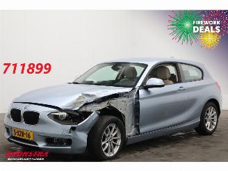 Schadeauto BMW 1-serie 116d EDE Business Eerste Eeigenaar! Leder Xenon Cruise 164.782 km! 2014/12