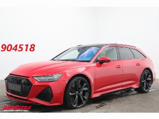 Vaurioauto  passenger cars Audi Rs6 Avant 4.0 TFSI Quattro Dynamic Ceramic Pano B&O HUD 360° ACC 2022/4