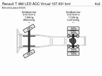 Renault T 480 LED ACC Virtual 107.431 km! picture 36