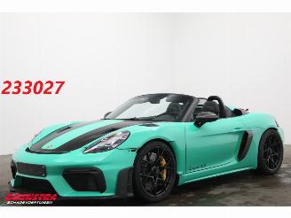 uszkodzony samochody osobowe Porsche 718 Spyder RS Weissach PCCB Chrono Lift PTS 227 Lightergreen 2024/3