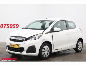 krockskadad bil auto Peugeot 108 1.0 e-VTi Active Airco Bluetooth Camera 87.179 km! 2021/7