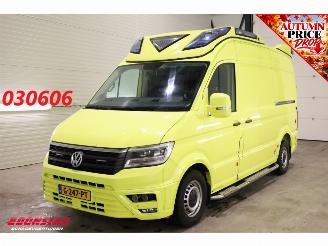 occasione veicoli commerciali Volkswagen Crafter 2.0 TDI 175 PK DSG Ambulance RTW Lucht 2X Schuifdeur LED Leder Airco Cruise PDC 2019/11