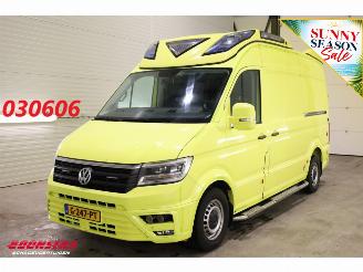  Volkswagen Crafter 2.0 TDI 175 PK DSG Ambulance RTW Lucht 2X Schuifdeur LED Leder Airco Cruise PDC 2019/11