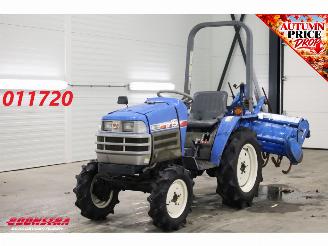 damaged machines Iseki  TM15 11 KW Minitraktor + Frees 419 Uur 2002
