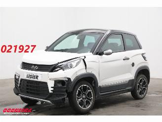 krockskadad bil brommobiel Ligier  JS60 Chic Airco Leder Bluetooth 12.980 km! 2020/12