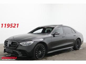 Unfallwagen Mercedes S-klasse 580 e Lang AMG Line 4X Memory/SHZ/Ventilatie HUD AR Burmester 2023/5