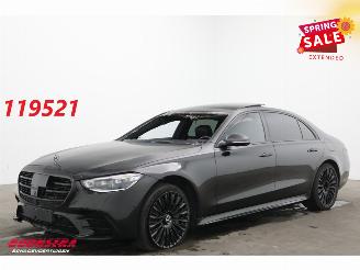 Voiture accidenté Mercedes S-klasse 580 e Lang AMG Line 4X Memory/SHZ/Ventilatie HUD AR Burmester 2023/5