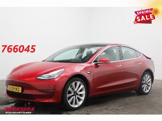 Voiture accidenté Tesla Model 3 Long Range AWD 75 kWh Pano LED ACC Leder Camera 2020/9