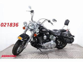 krockskadad bil auto Harley-Davidson Picanto FLSTC Heritage Softail Classic 2012/7