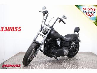 dommages motocyclettes  Harley-Davidson  FXDB Street Bob Vance Hines 2012/7