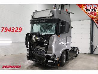 skadebil vrachtwagen Scania S 590 Full Air Alcoa Standairco Retarder ACC 22.637 km! 2025/10