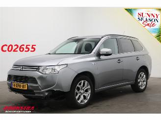 damaged passenger cars Mitsubishi Outlander 2.0 PHEV 4WD Executive Edition Navi Clima Cruise Camera AHK 2014/10
