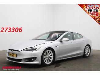 damaged passenger cars Tesla Model S 100D Pano Schuif/kantel Clima Navi Memory Leder SHZ LrHZ Cruise Camera PDC 2018/11