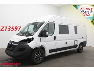krockskadad bil camper Elnagh  Celebration 2.2 HDI Lengtebed Toilet Wasbak Keuken Afzuigkap Camera Cruise Airco 2024/11